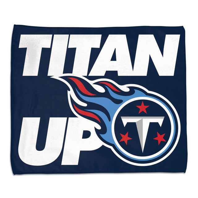 Toalla de los Tennessee Titans de 15 x 18 pulgadas, estilo rally, a todo color