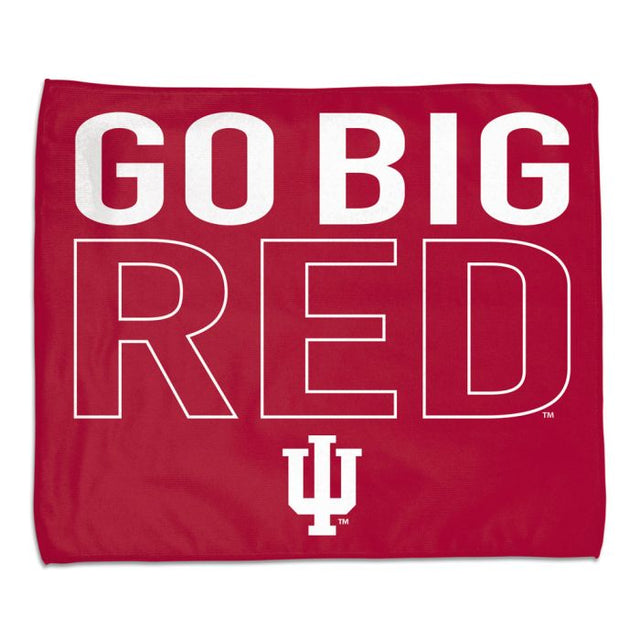 Toalla de rally de los Indiana Hoosiers (a todo color)