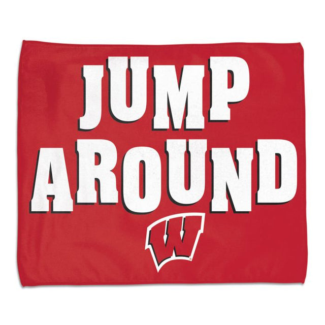 Toalla de rally de Wisconsin Badgers (a todo color)