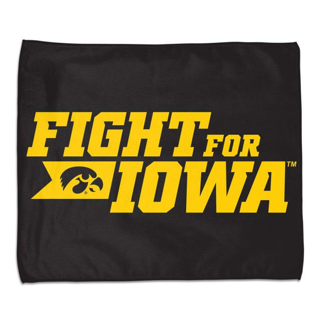 Iowa Hawkeyes FIGHT FOR IOWA Rally Towel - Full color