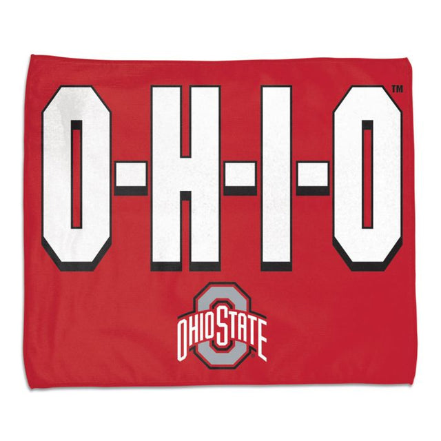 Toalla de rally de los Ohio State Buckeyes (a todo color)