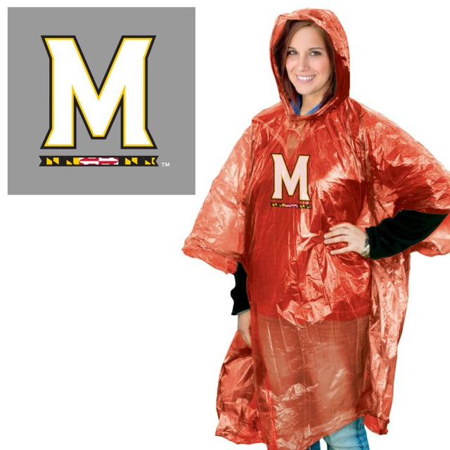 Maryland Terrapins Rain Poncho