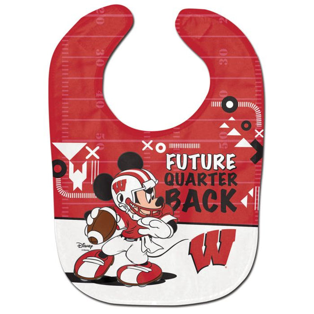 Babero para bebé All Pro de Wisconsin Badgers / Disney