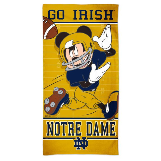 Notre Dame Fighting Irish / Disney Spectra Beach Towel 30" x 60"