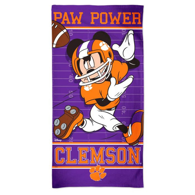 Clemson Tigers / Disney Spectra Beach Towel 30" x 60"