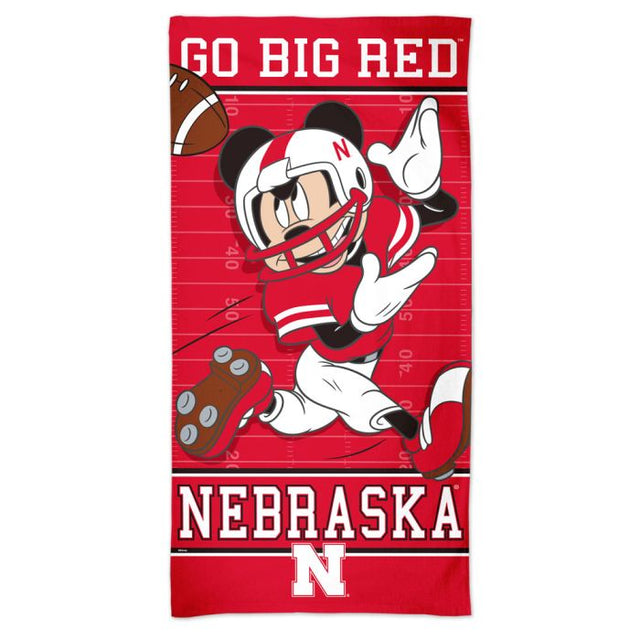 Nebraska Cornhuskers / Disney Spectra Beach Towel 30" x 60"