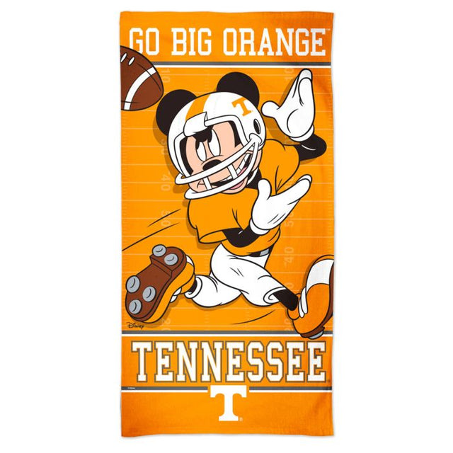 Toalla de playa Spectra de Tennessee Volunteers/Disney de 30" x 60"