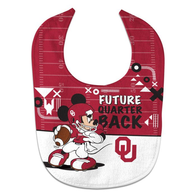 Oklahoma Sooners / Disney MICKEY MOUSE FOOTBALL All Pro Baby Bib