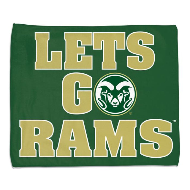 Toalla Rally de los Colorado State Rams (a todo color)