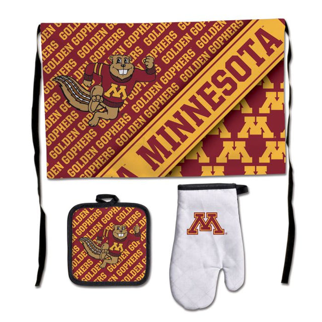 Minnesota Golden Gophers Barbeque Tailgate Set-Premium