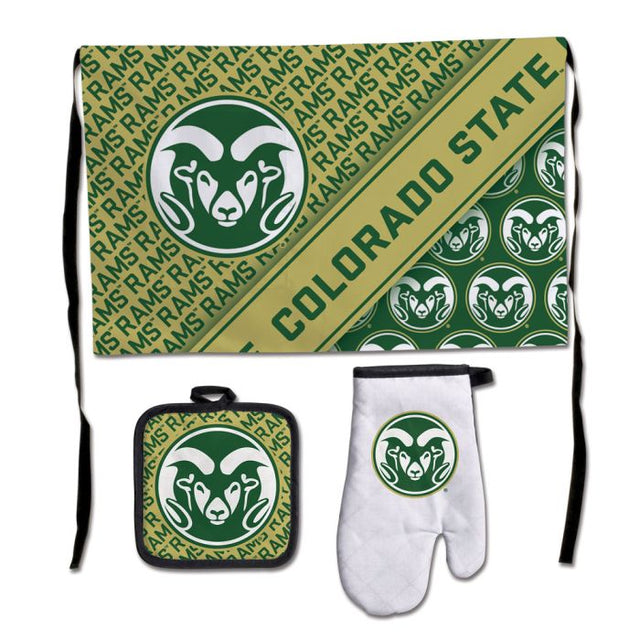 Colorado State Rams Barbeque Tailgate Set-Premium