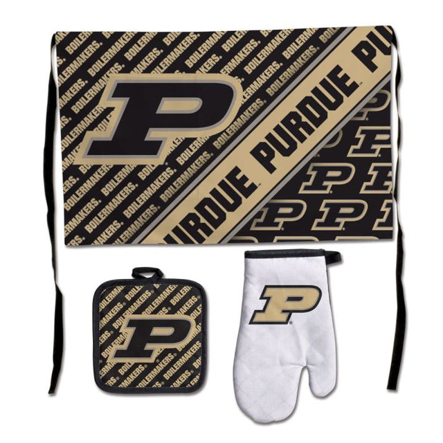 Juego de barbacoa para portón trasero de Purdue Boilermakers, de primera calidad