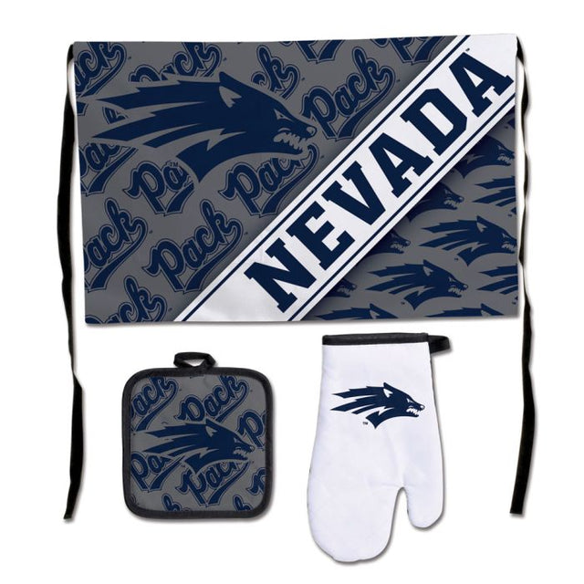 Nevada Wolf Pack Barbeque Tailgate Set-Premium