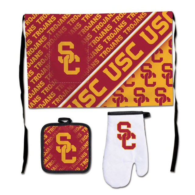 USC Trojans Barbeque Tailgate Set-Premium