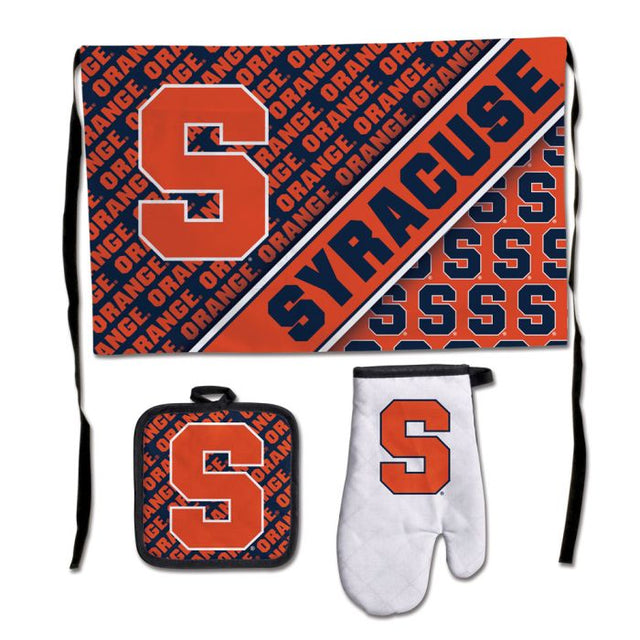 Syracuse Orange Barbeque Tailgate Set-Premium