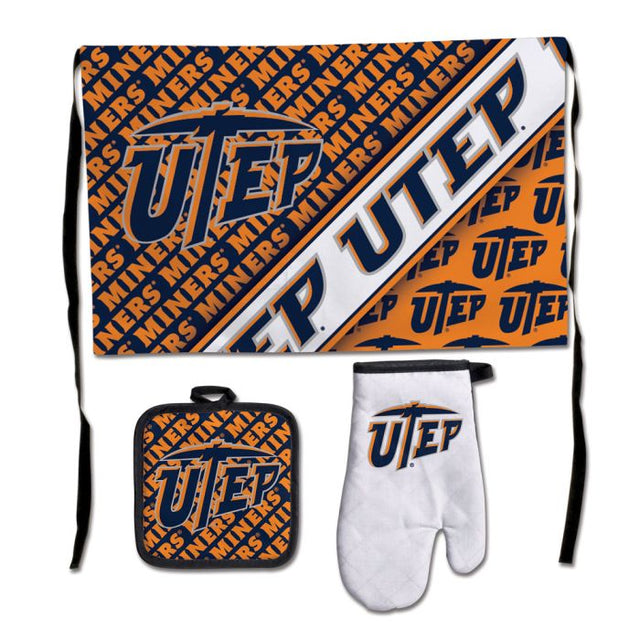 UTEP Miners Barbeque Tailgate Set-Premium