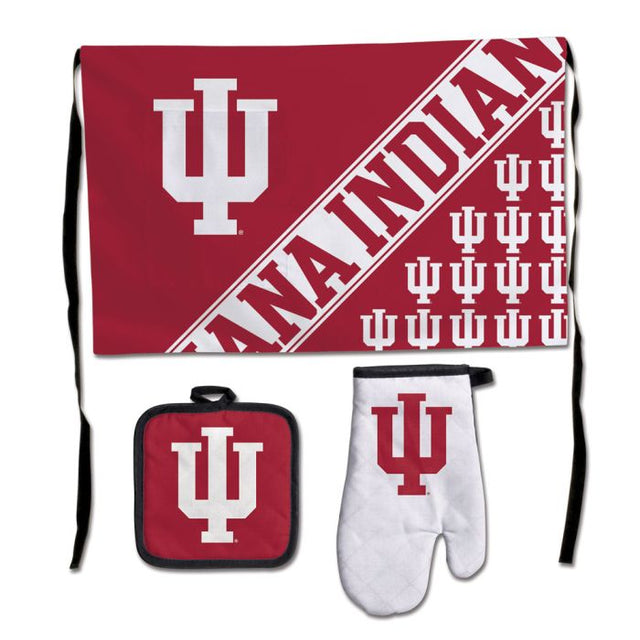 Indiana Hoosiers Barbeque Tailgate Set-Premium