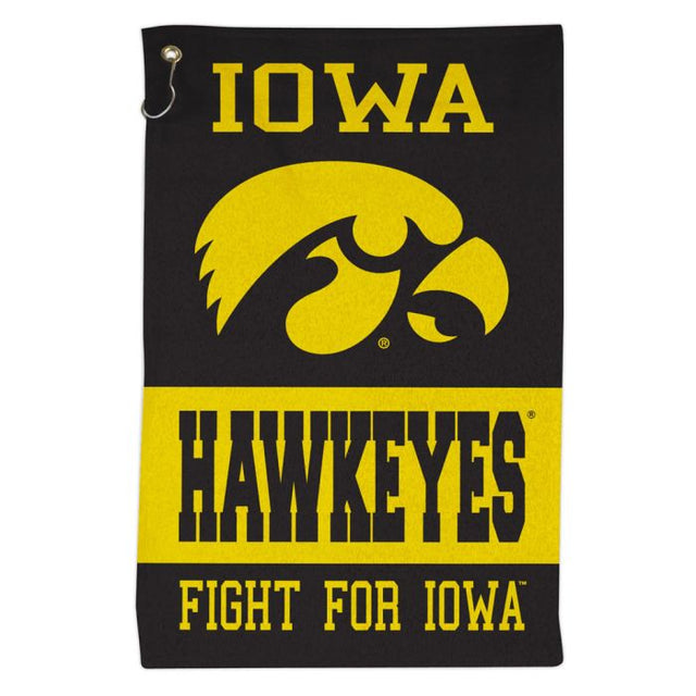 Iowa Hawkeyes FIGHT FOR IOWA 16 x 25 Sports Towel