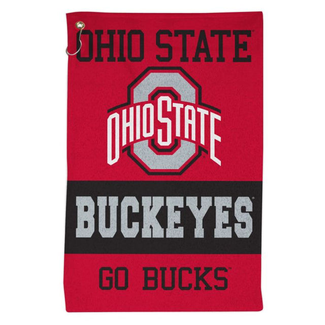 Toalla deportiva de 16 x 25 de los Ohio State Buckeyes