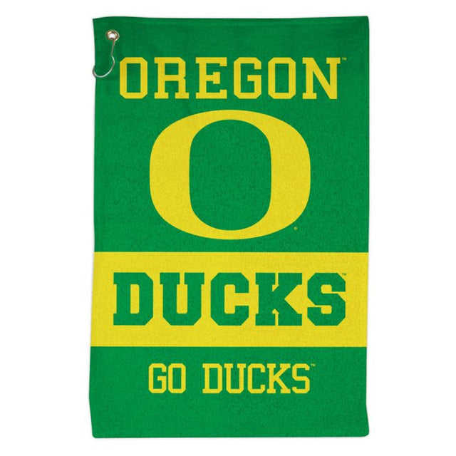 Toalla deportiva de 16 x 25 de los Oregon Ducks