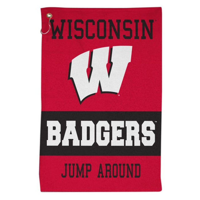 Toalla deportiva de Wisconsin Badgers de 16 x 25 pulgadas