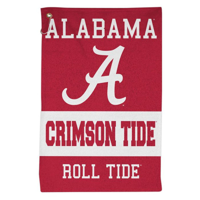 Toalla deportiva Alabama Crimson Tide de 16 x 25