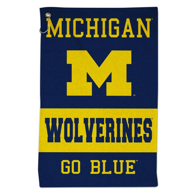 Toalla deportiva de 16 x 25 de los Michigan Wolverines