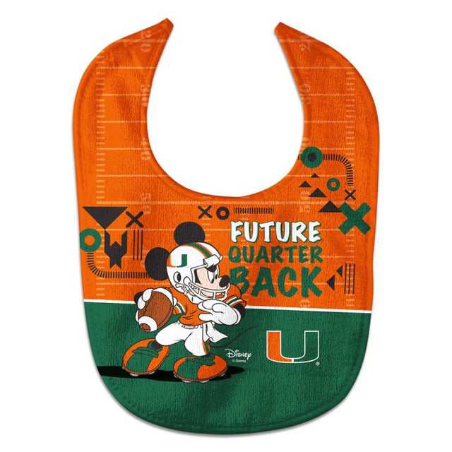 Babero para bebé All Pro de Disney / Miami Hurricanes