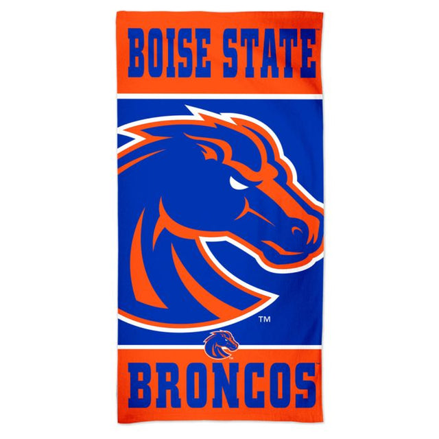 Toalla de playa Spectra de los Boise State Broncos de 30" x 60"