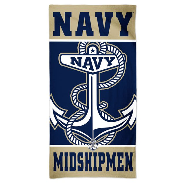 Navy Midshipmen Spectra Beach Towel 30" x 60"