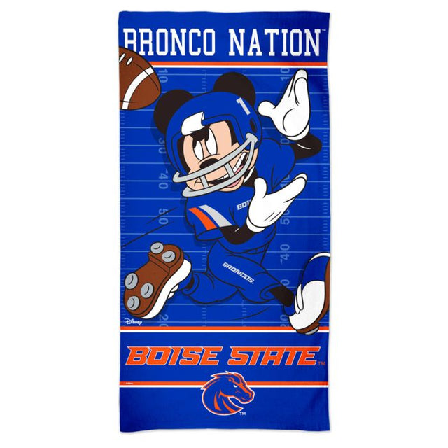 Toalla de playa Spectra de los Boise State Broncos de 30" x 60"