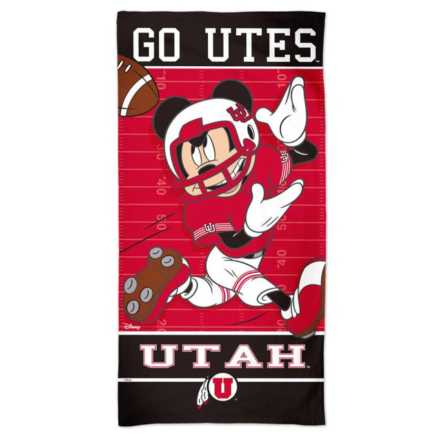 Utah Utes / Disney Spectra Beach Towel 30" x 60"