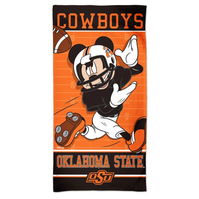 Toalla de playa Spectra de Disney de Oklahoma State Cowboys, 30" x 60"