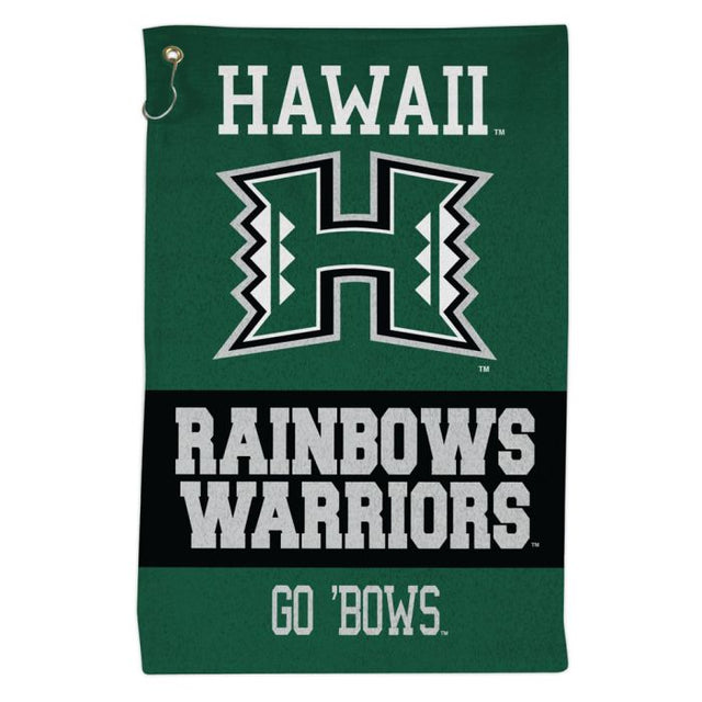 Toalla deportiva de 16 x 25 Hawaii Warriors