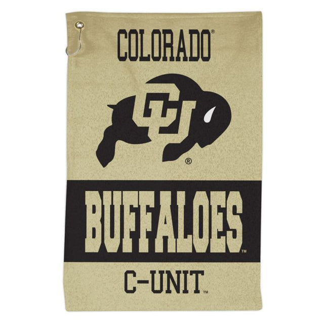 Toalla deportiva de 16 x 25 de los Colorado Buffaloes