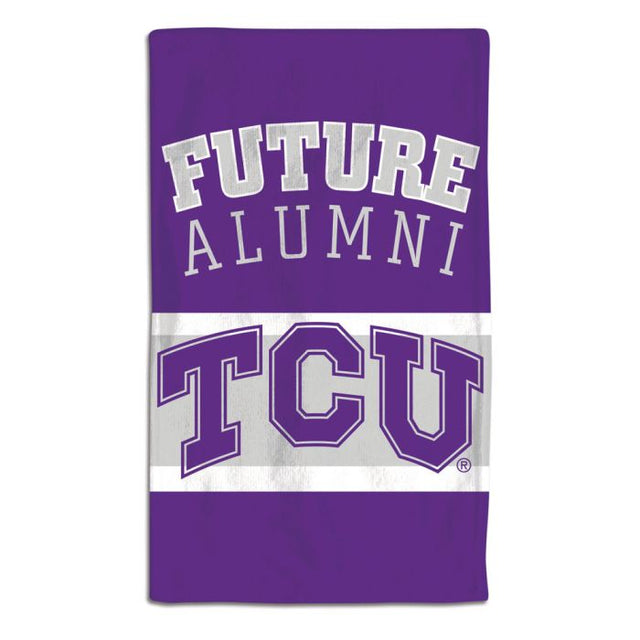 TCU Horned Frogs Burp Cloth 10" x 17"