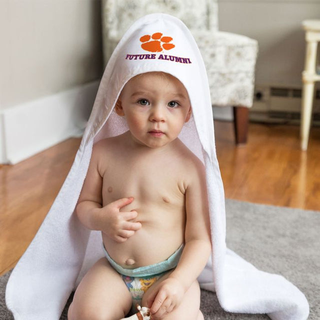 Clemson Tigers All Pro Hooded Baby Towel