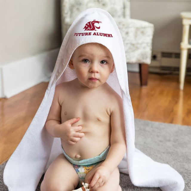 Washington State Cougars All Pro Hooded Baby Towel