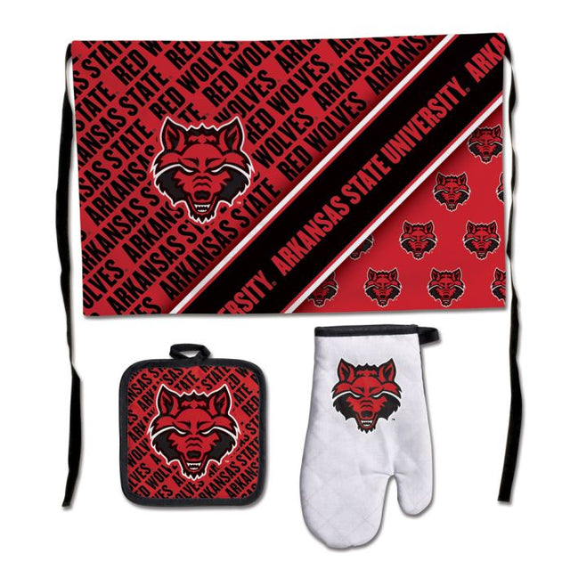 Arkansas State Red Wolves Barbeque Tailgate Set-Premium