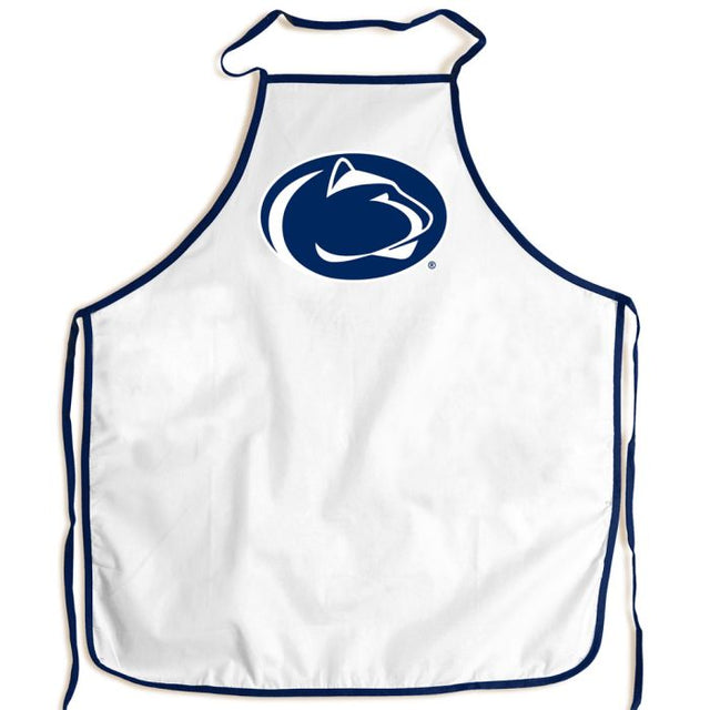 Delantal para barbacoa de los Penn State Nittany Lions, color blanco