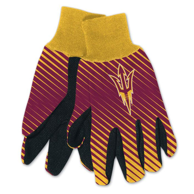 Guantes de dos tonos para adultos de los Arizona State Sun Devils