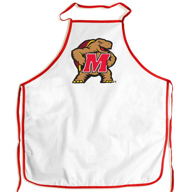 Maryland Terrapins Barbeque Aprons - white