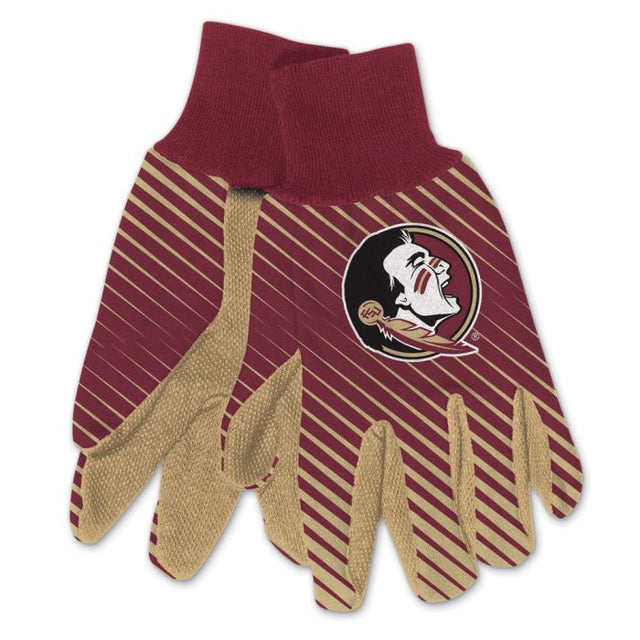 Florida State Seminoles Adult Two Tone Gloves