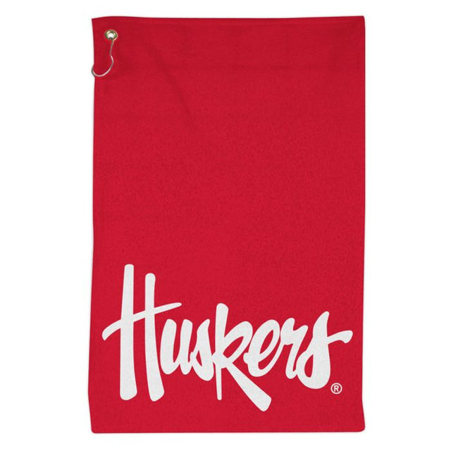 Toalla deportiva de 16 x 25 de los Nebraska Cornhuskers