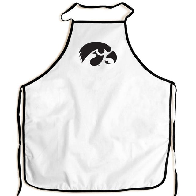 Iowa Hawkeyes Barbeque Aprons - white