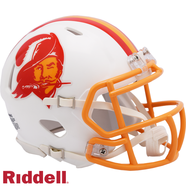 Tampa Bay Buccaneers Helmet Riddell Replica Mini Speed Style 1976-1996 T/B