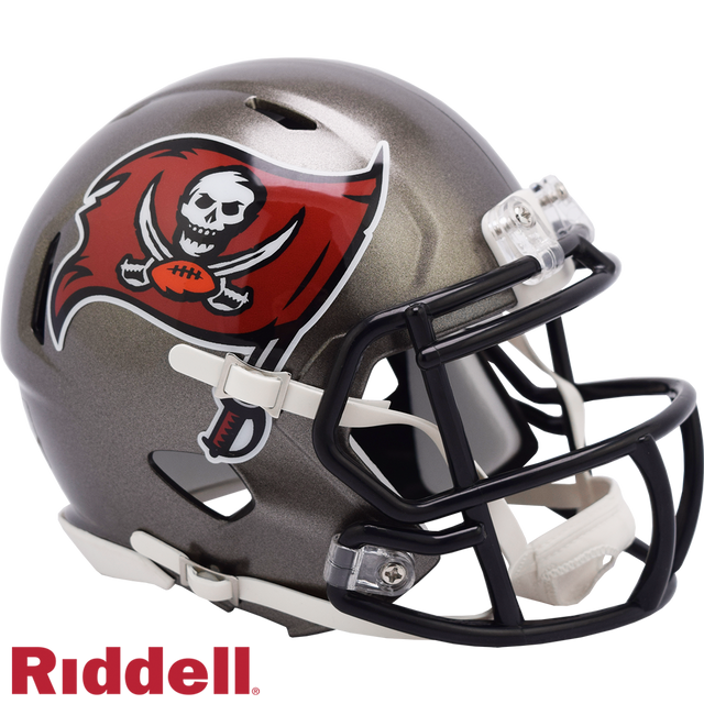 Réplica de casco de los Tampa Bay Buccaneers Riddell Mini Speed ​​Style 1997-2013 T/B