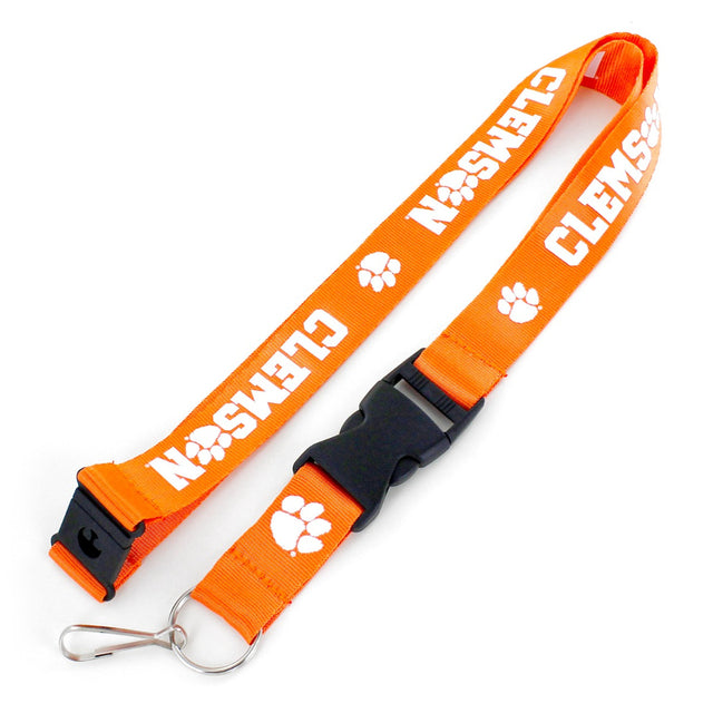 Cordón naranja del equipo Clemson Tigers