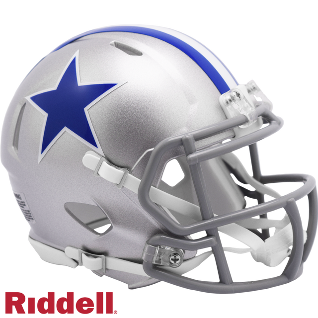 Réplica de casco de los Dallas Cowboys Riddell Mini Speed ​​Style 1964-1966 T/B