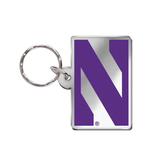 Northwestern Wildcats Keychain Freeform